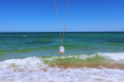 Golden Lattice – Large Baroque Pearl Necklace with Universal Clasp